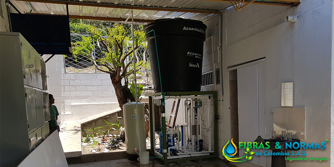 Planta purificadora de 2.000 l/h