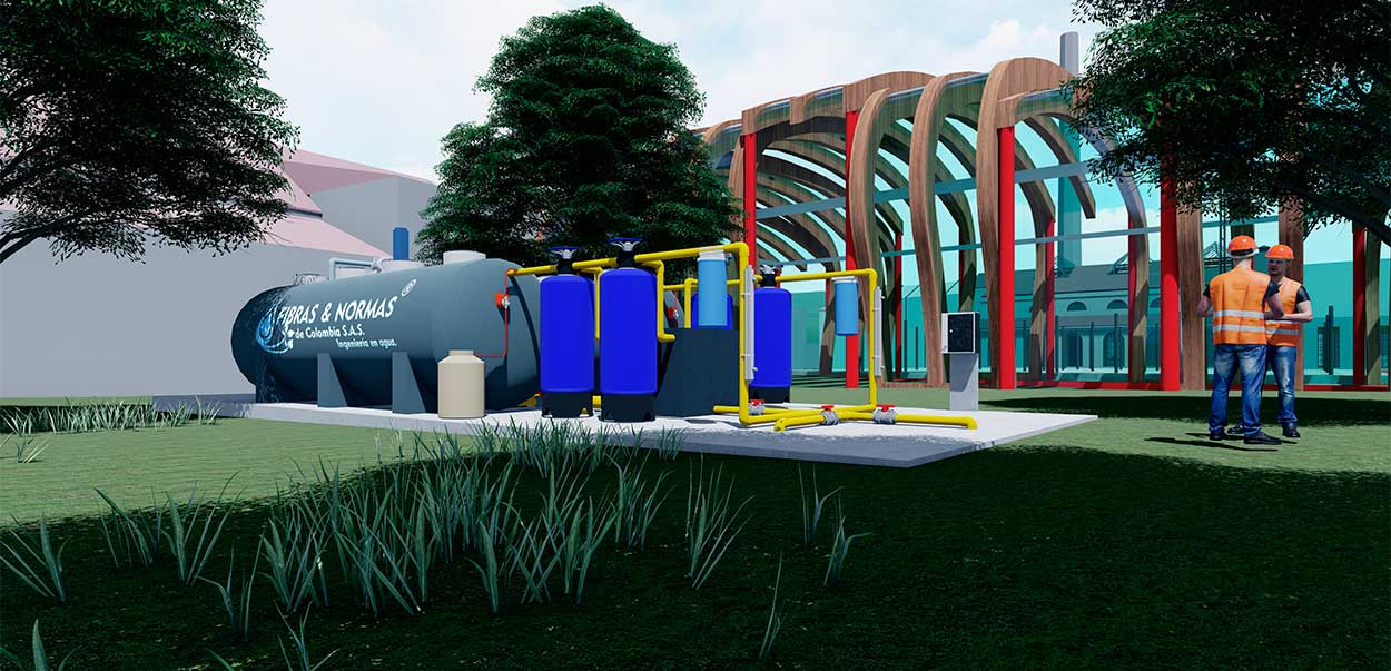 Planta de tratamiento de agua residuales domesticas